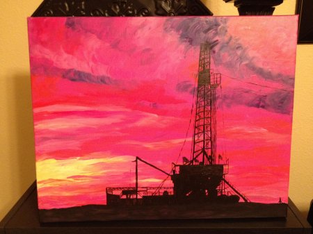 Картины нефтью