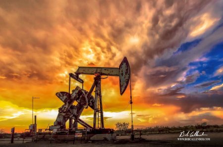 Добыча нефти нефтяная вышка