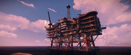 Большая нефтевышка раст