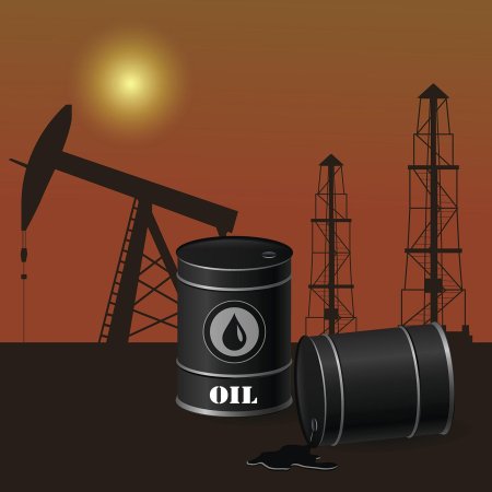 Нефть иллюстрация