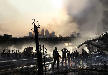 Зомби апокалипсис город l4d