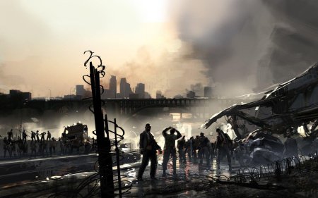 Зомби апокалипсис город l4d