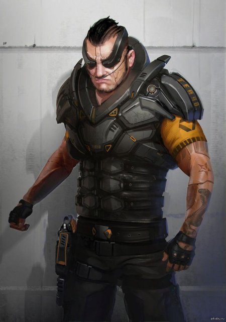 Cyberpunk 2020 арт персонажа
