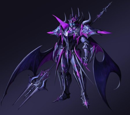 Фиолетовый дракон dxd