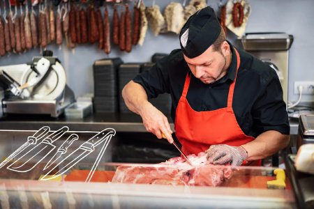Shop butcher