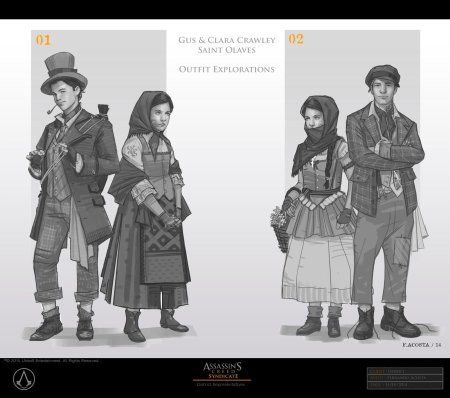Assassin s creed syndicate концепт арты