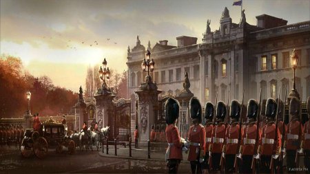 Букингемский дворец в лондоне