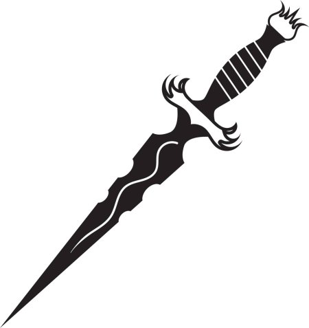 Кинжал эскиз