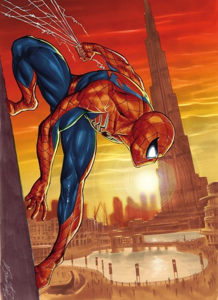 Человек паук marvel comics