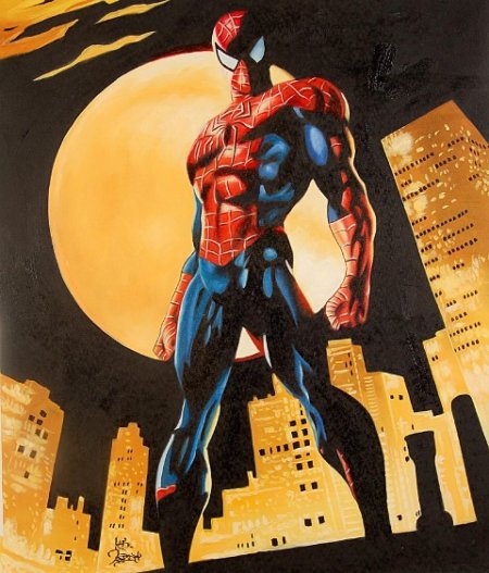 Человек паук marvel comics