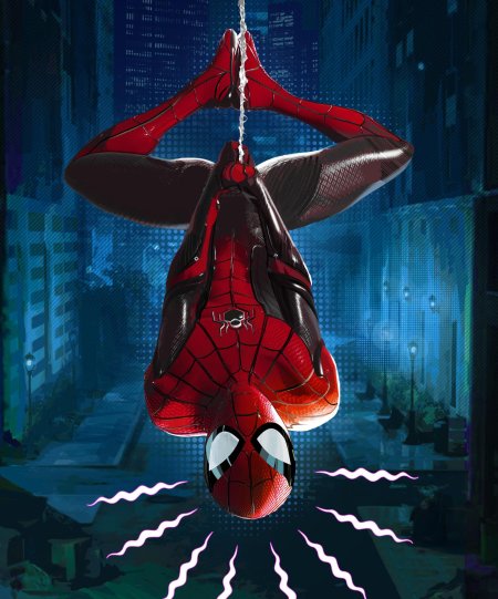 Марвел человек паук spider verse