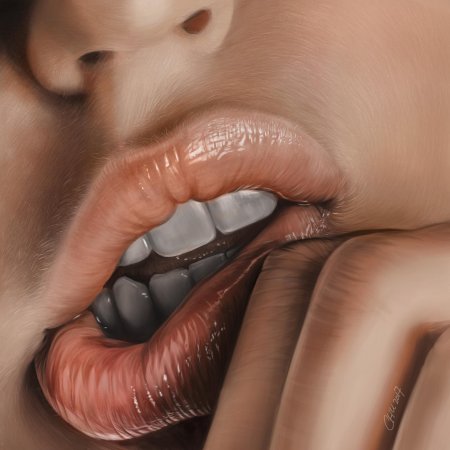 Губы рисунки