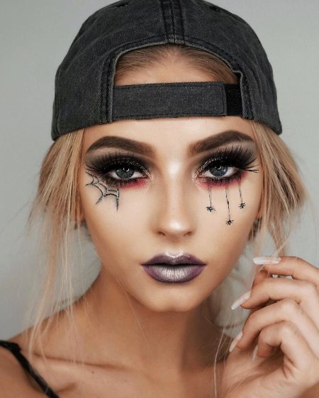 Мейкап для хэллоуина