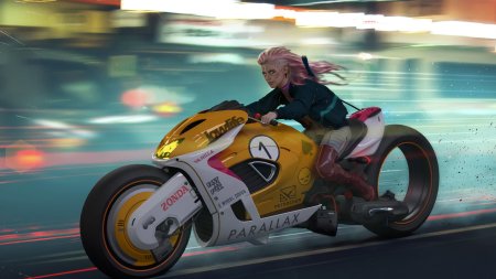 Cyberpunk 2077 байк акира