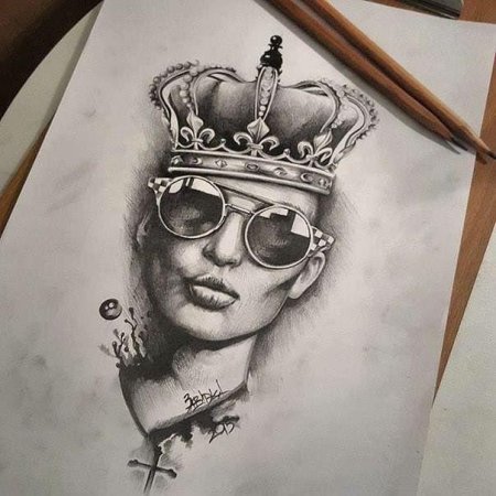 Эскиз татуировка
