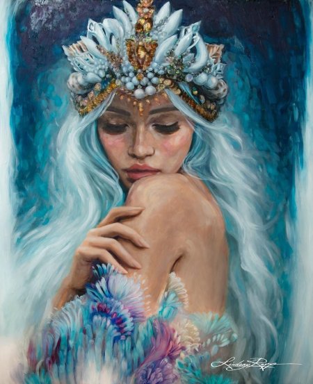 Художник lindsay rapp русалочка