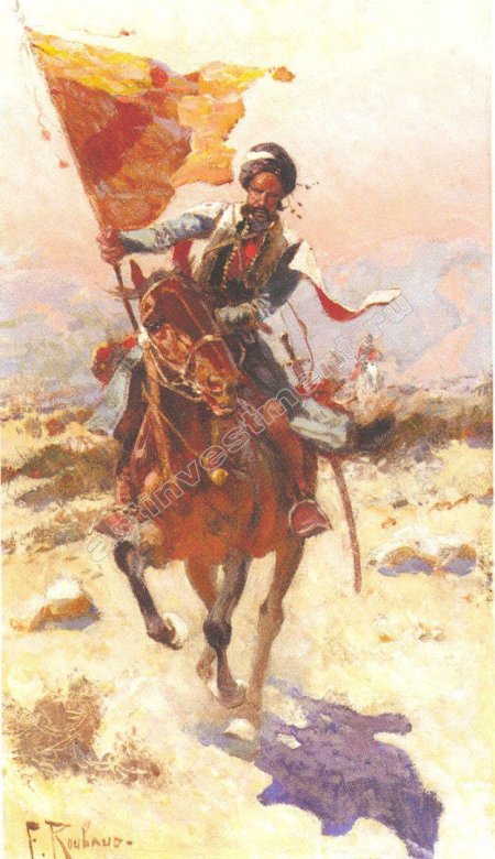 Франц алексеевич рубо всадник
