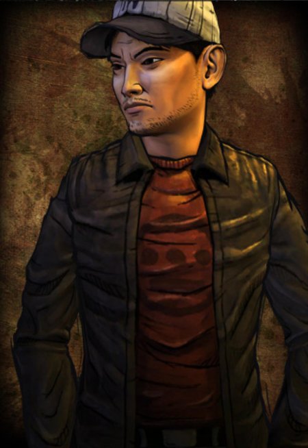The walking dead игра глен