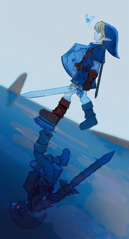 Линк из the legend of zelda