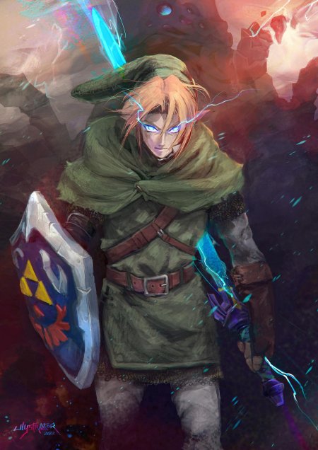 Legend of zelda линк