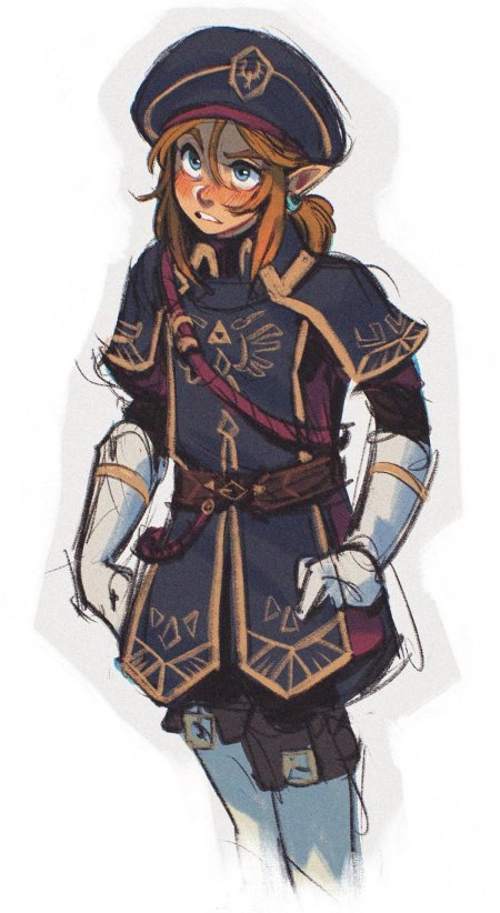 Royal guard link botw