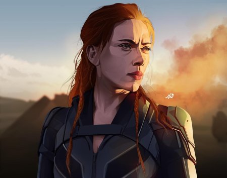 Black widow scarlett johansson