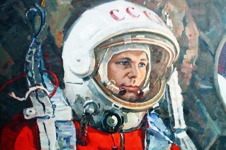 Гагарин портрет