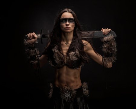 Фотосессия амазонка