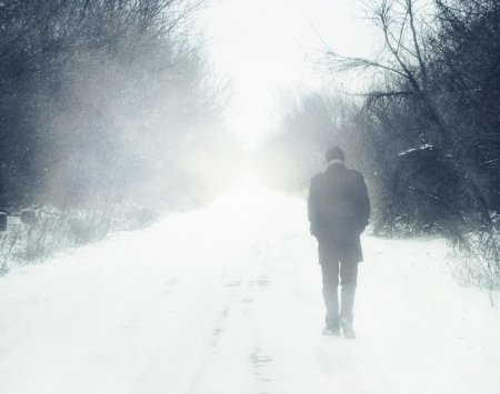 Зима одиночество
