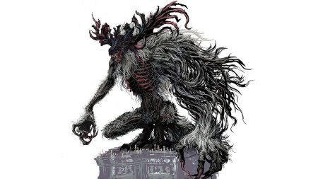 Церковное чудовище bloodborne