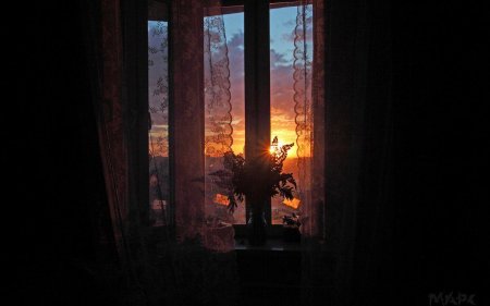 Вечернее окно