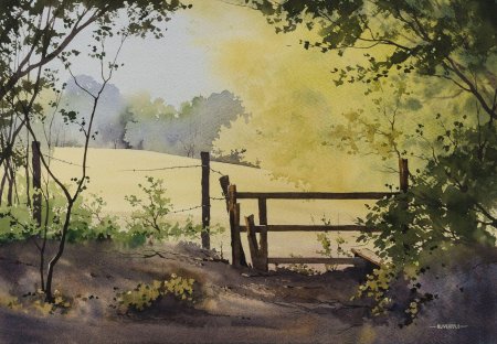 Oliver pyle акварель