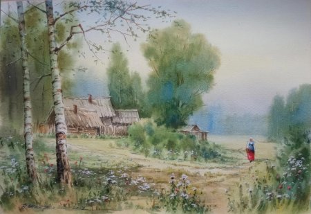 Владимир шатруков акварели