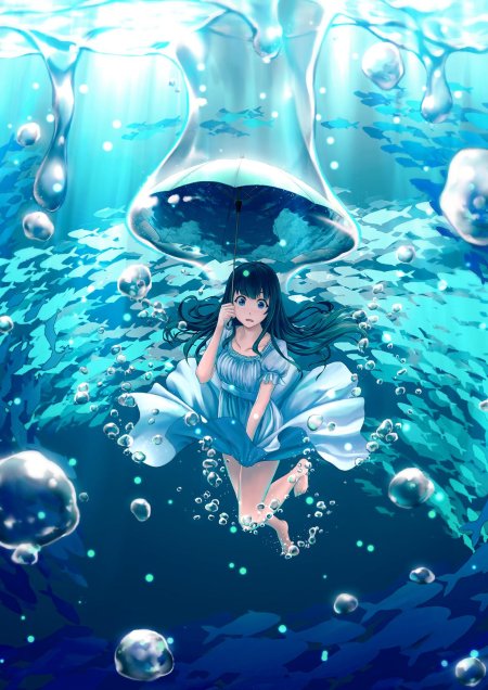 Вода аниме