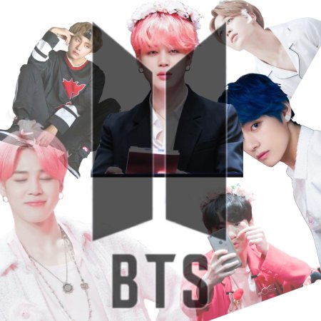 Девушки с чимином из bts в арте