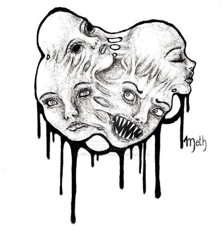 Страшные рисунки