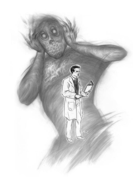 Рисунки людей с шизофренией
