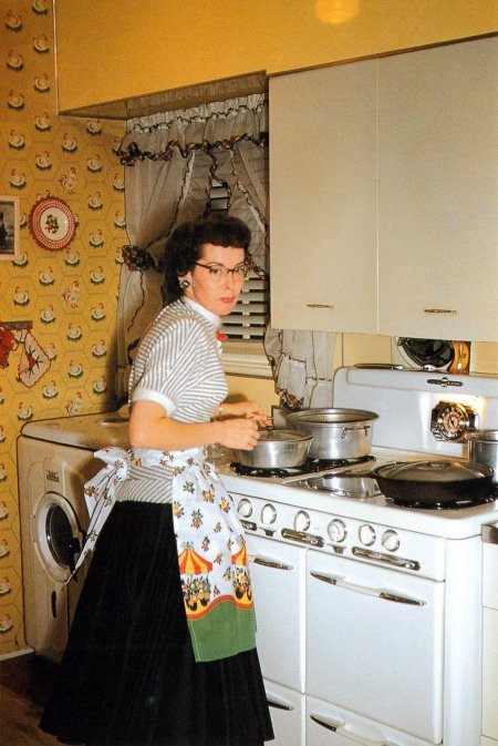 Американская домохозяйка 1950х