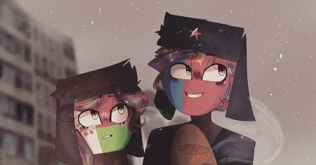 Countryhumans беларусь и россия