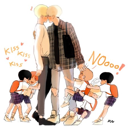 Арты семьи BTS