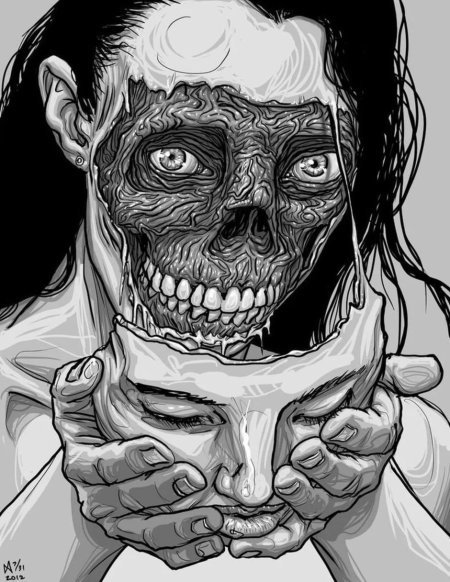 Страшные рисунки