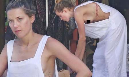 Amber heard nipslip