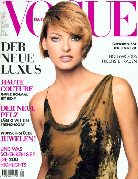 Линда евангелиста vogue