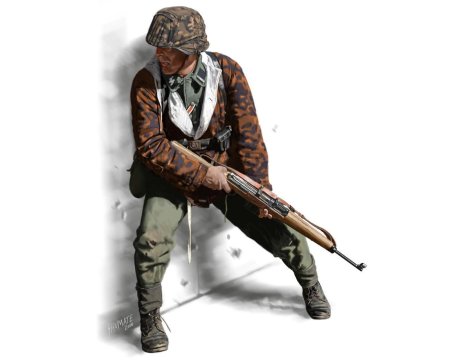 Waffen ss солдат арт