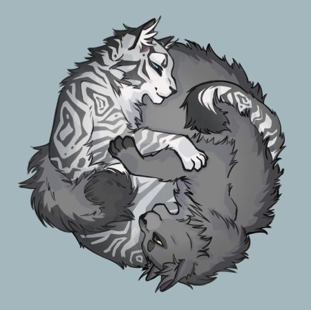 Коты воители серебрянка и крутобок