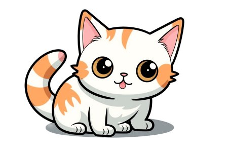 Котенок мультяшный