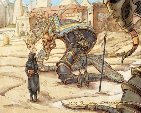 Khemrian warsphinx