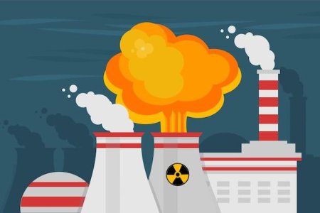 A nuclear power plant