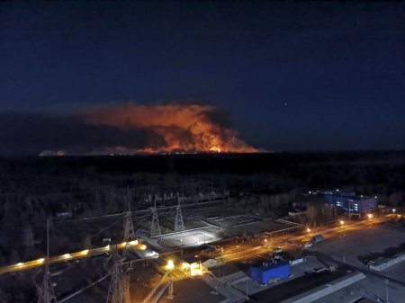 Брянск горит нефтебаза