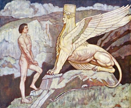«эдип и сфинкс» гофмансталя (1906)